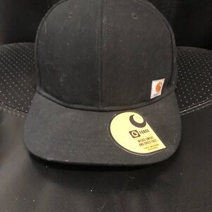 Carhartt Black Cotton  SnapBack cap Hat